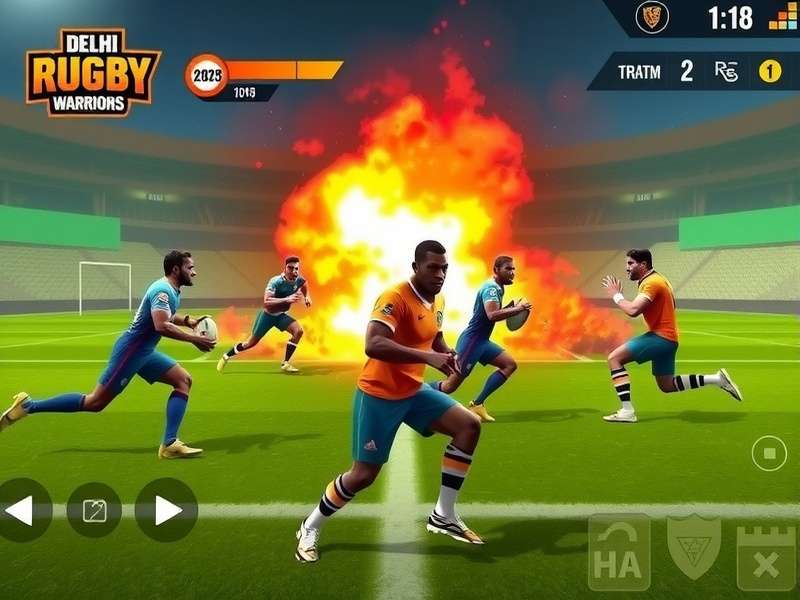 Delhi Rugby Warriors team management interface